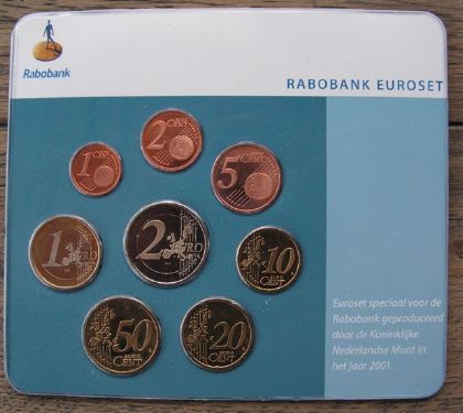 (afbeelding voor) Rabobank EURO BU SET Nederland 2001